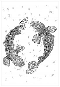 Mandala Carpes Simple