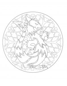 Mandala Dragón   1