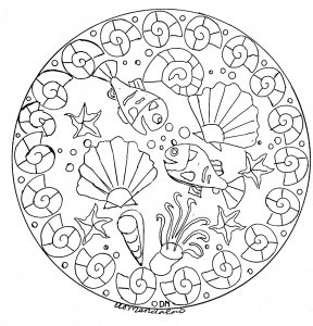 Mandala Mariscos Y Crustáceos