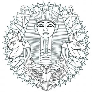 Mandala de Tutankamón - Versión 1