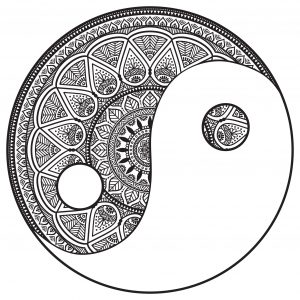 Mandala Del Yin Y El Yang