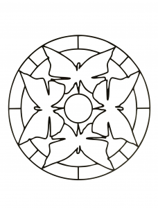 Mandalas Papillons