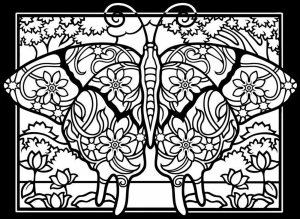 colorear-adulto-dificil-mariposa-negra (Images tagged "mariposa")