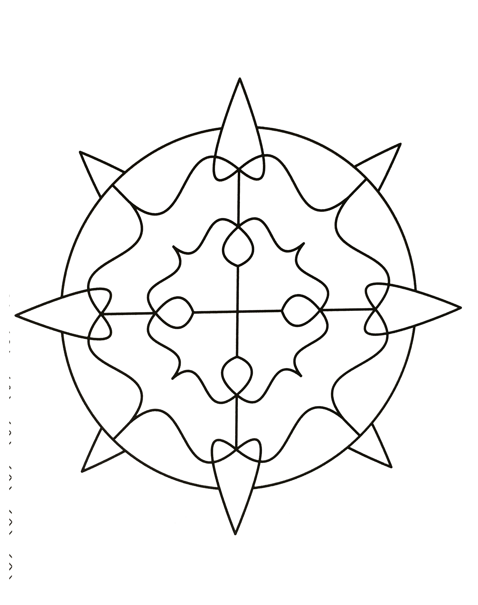 Mandalas-a-imprimer-gratuit (23) (Patrones geométricos)