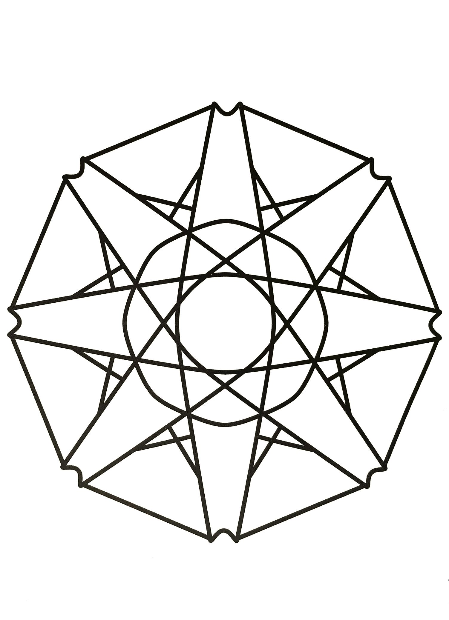 Mandalas-a-imprimer-gratuit (32) (Patrones geométricos)
