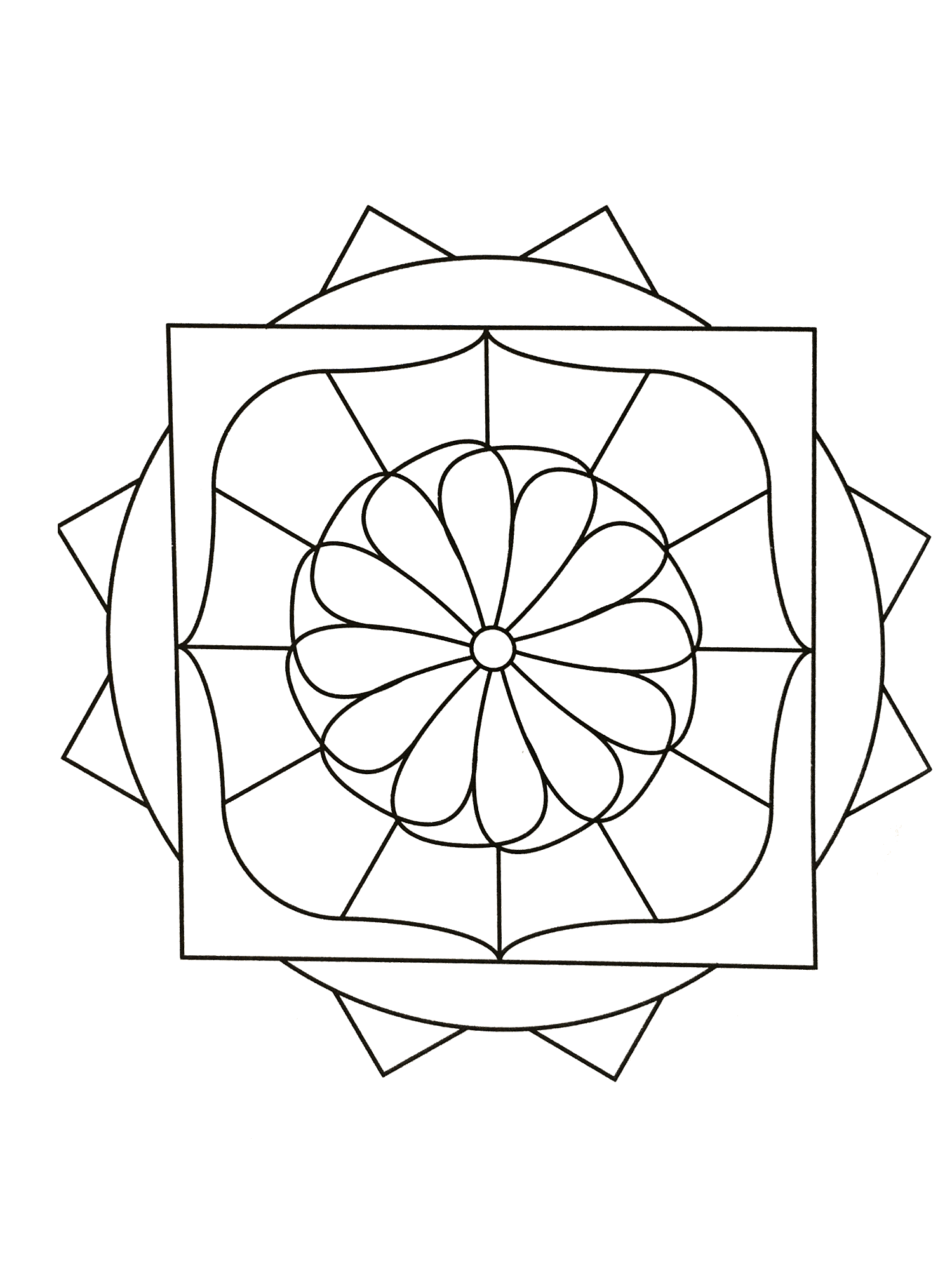 Mandalas-a-imprimer-gratuit (54) (Patrones geométricos)