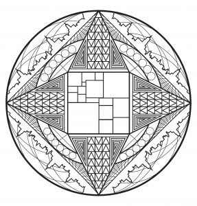 Mandala Complejo Ciudad Gratte Ciel