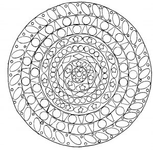 Mandala Antistress Par Domandala 3