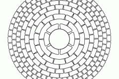 Mandala A Colorier Motifs Geometriques  2 