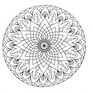 Simple Mandala Abstracta