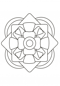 Mandalas A Imprimer Gratuit  24 