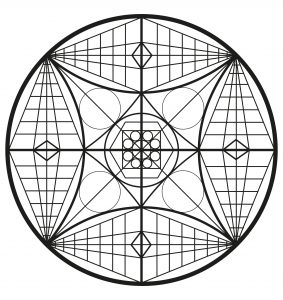 Mandala Formas Abstractas Complejas