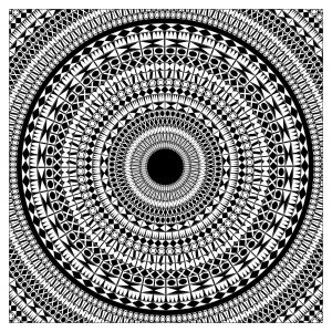 Increíble Mandala A Color De Dukepope