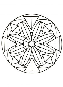 Mandala Gratuit Elice D Avion