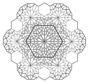 Mandala "hexágonos