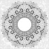 Mandala extremadamente delicado (Flores y vegetación)