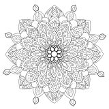 Mandala Antiestrés fleuri (Flores y vegetación)