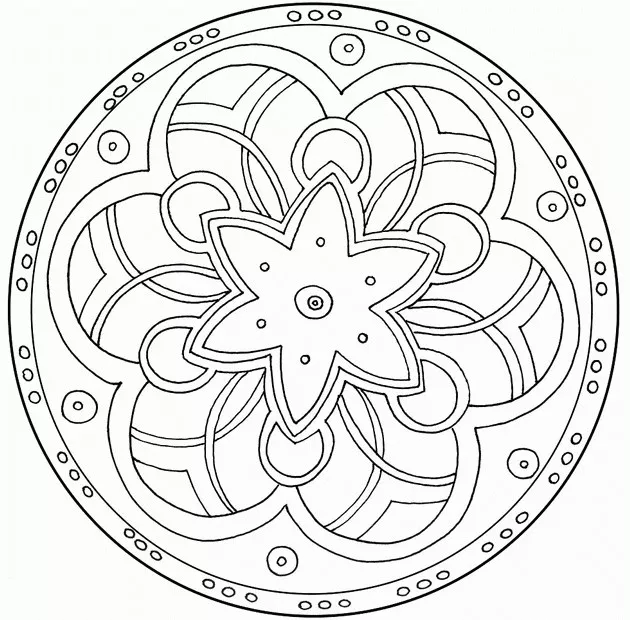 Mandala-a-colorier-zen-relax-gratuit (4) (Zen & Antistress)