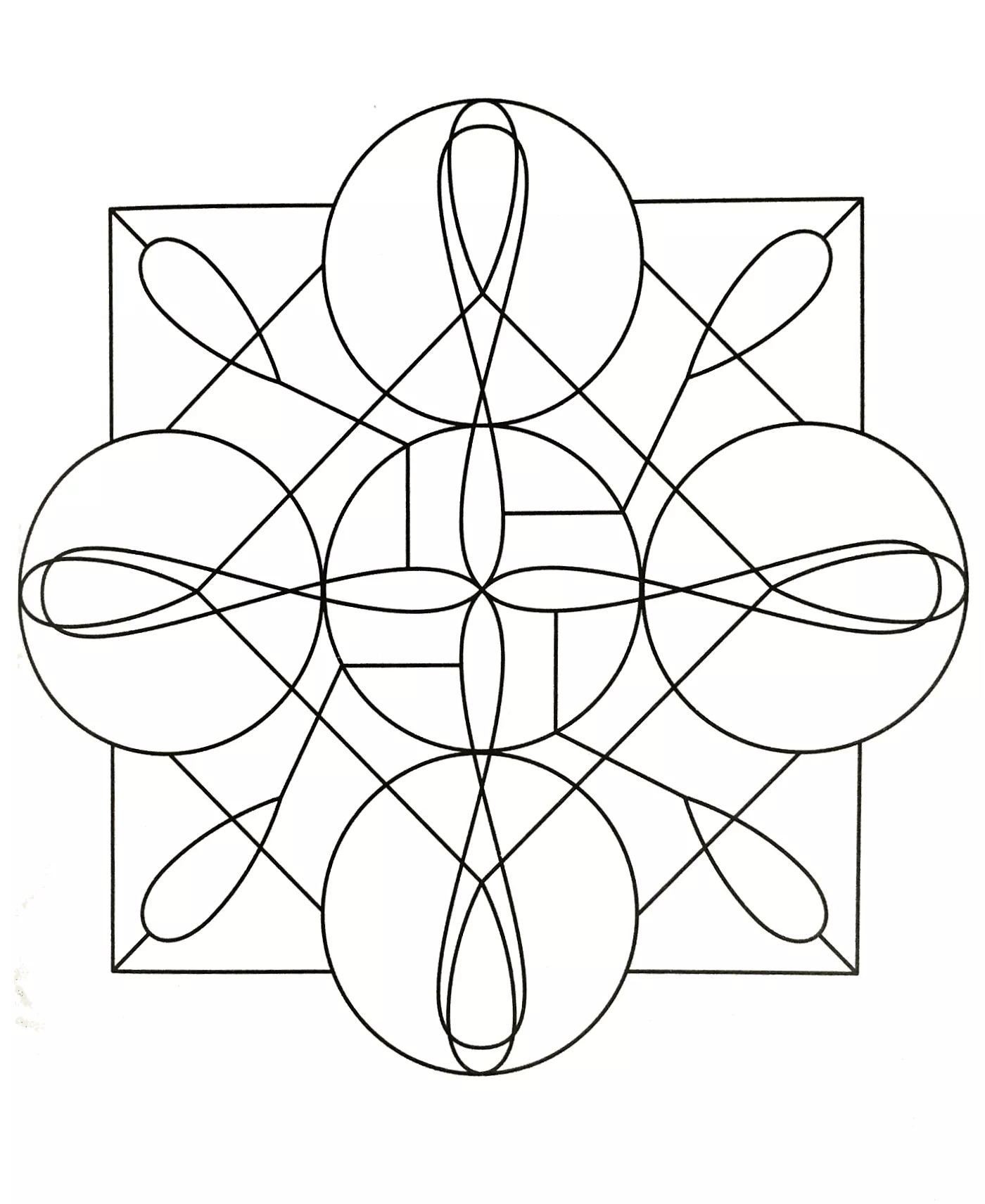 Mandala gratis para imprimir (Zen & Antistress)