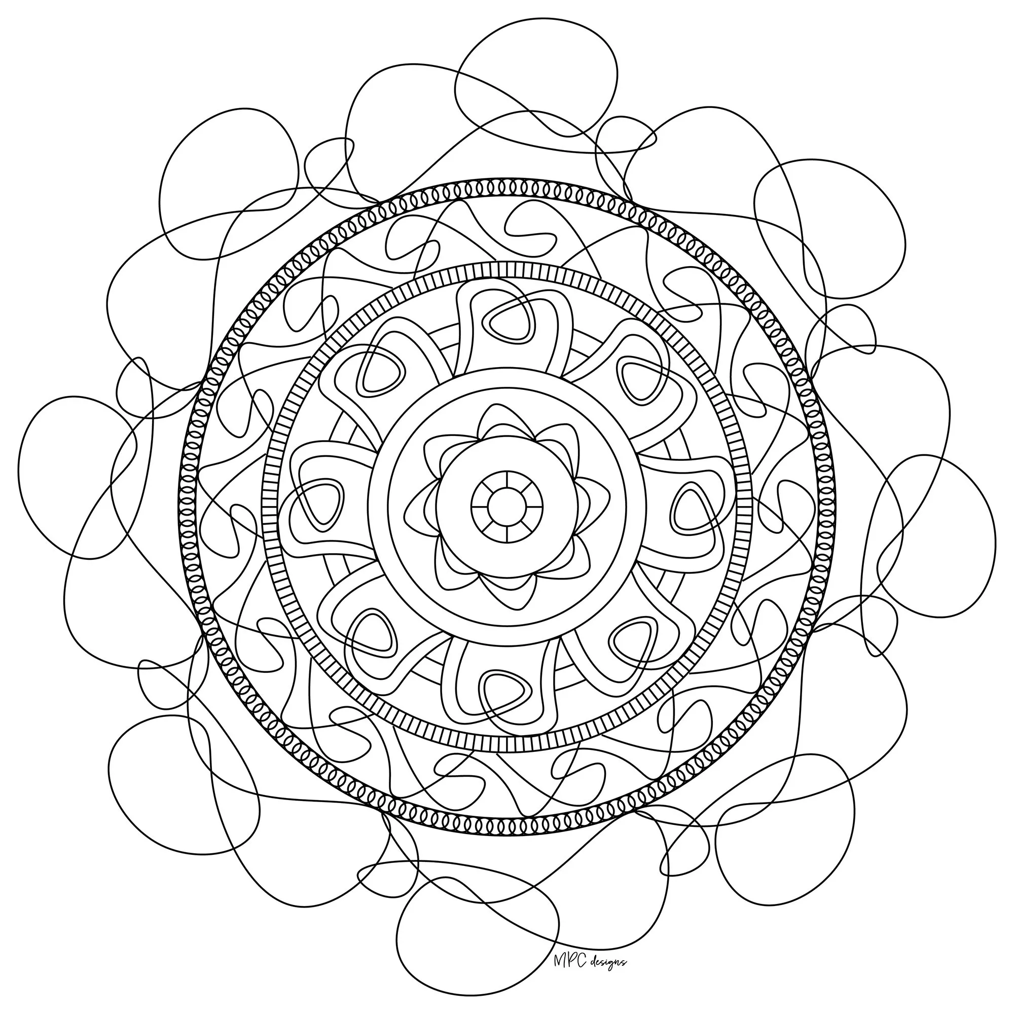 Joli Mandala (Zen & Antistress)