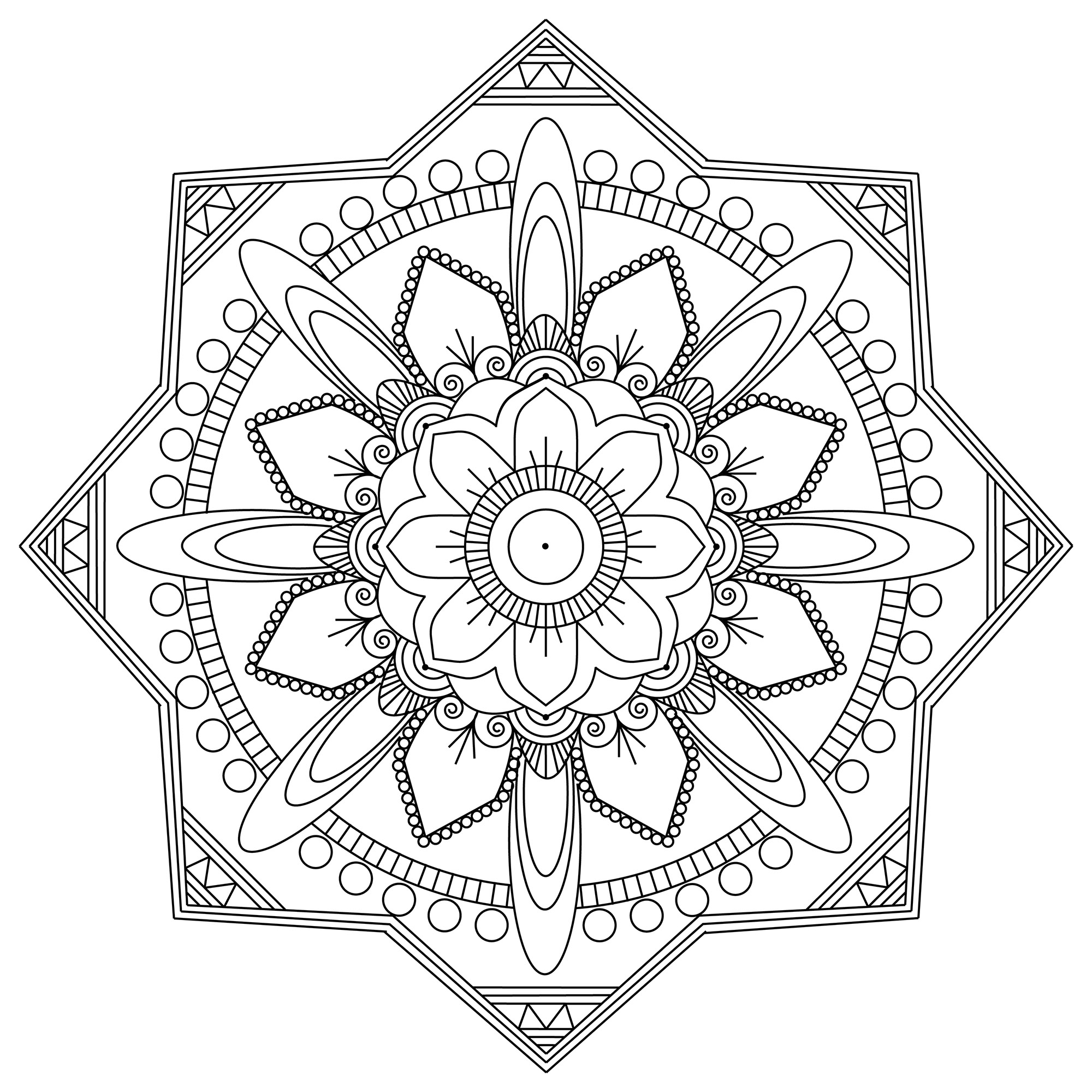 Joli Mandala par MPC Design (Zen & Antistress)