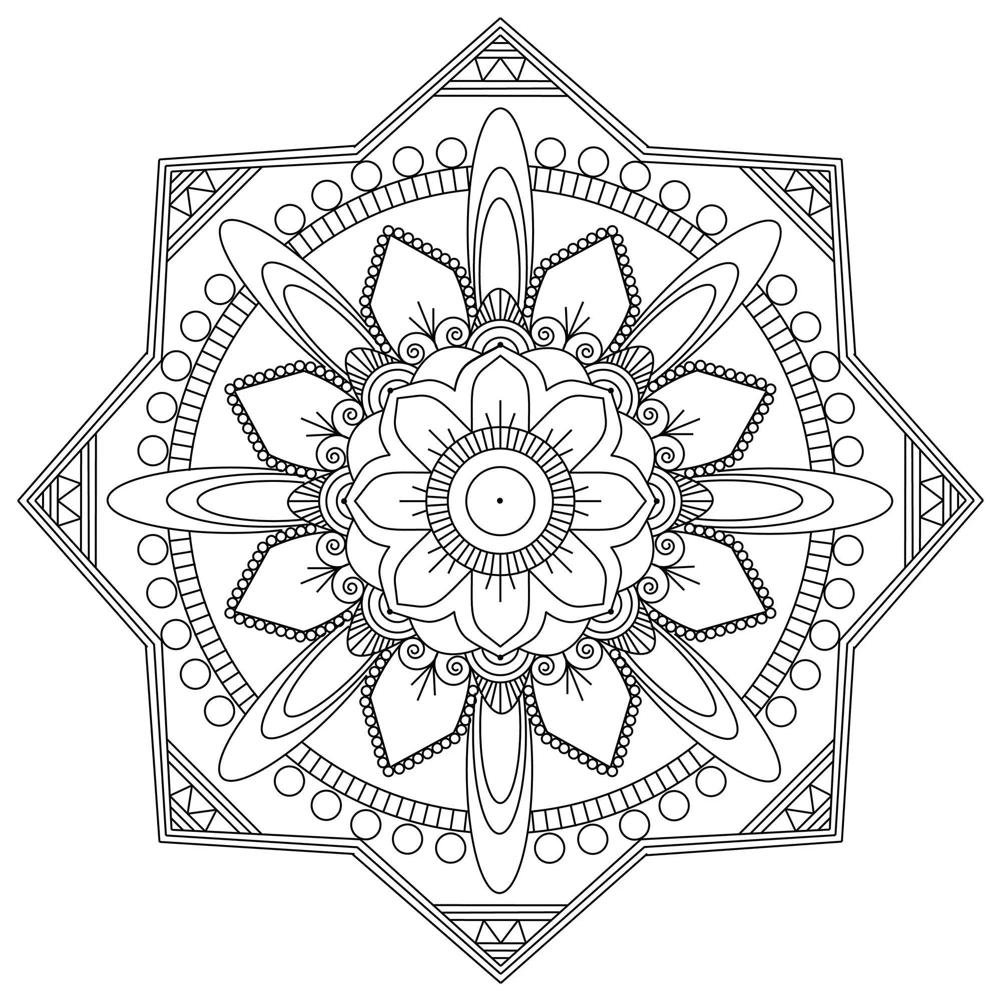 Joli Mandala par MPC Design (Zen & Antistress)
