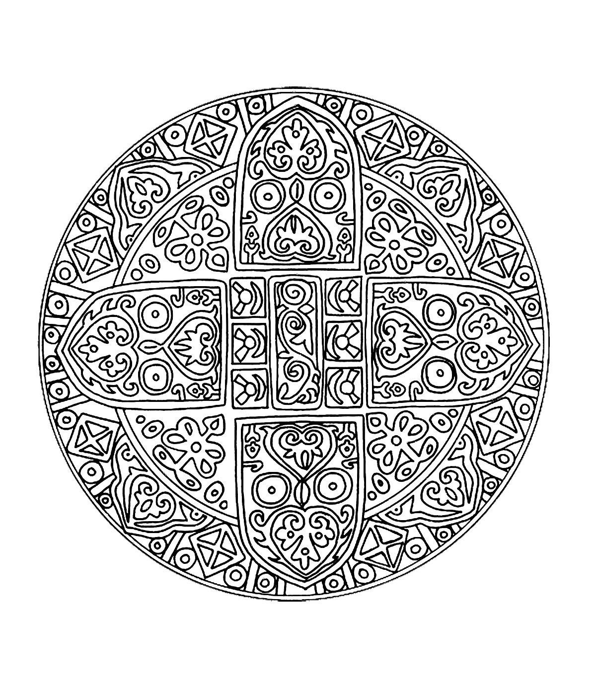 Mandala-a-colorier-zen-relax-gratuit (1) (Zen & Antistress)
