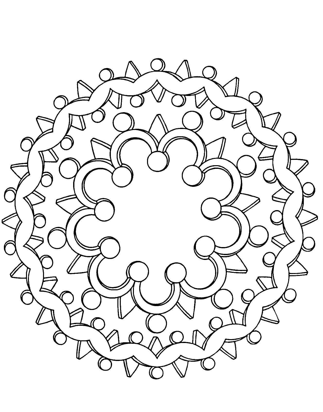 Mandala bijou (Zen & Antistress)