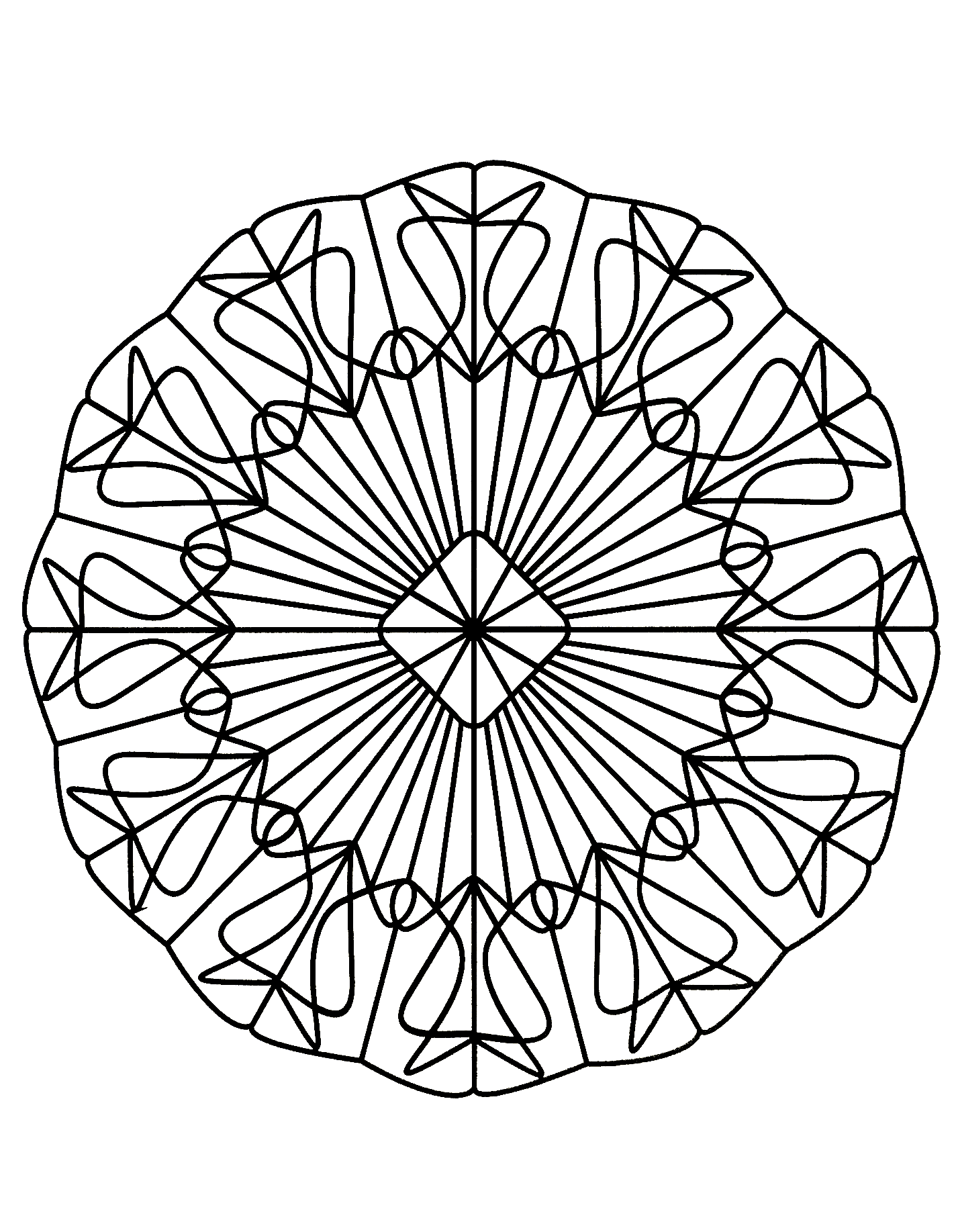 Mandala 'enchevetrement (Zen & Antistress)