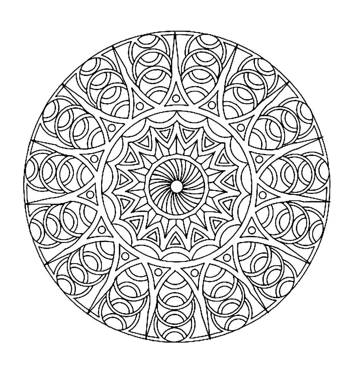 Mandala-a-colorier-zen-relax-gratuit (4) (Zen & Antistress)