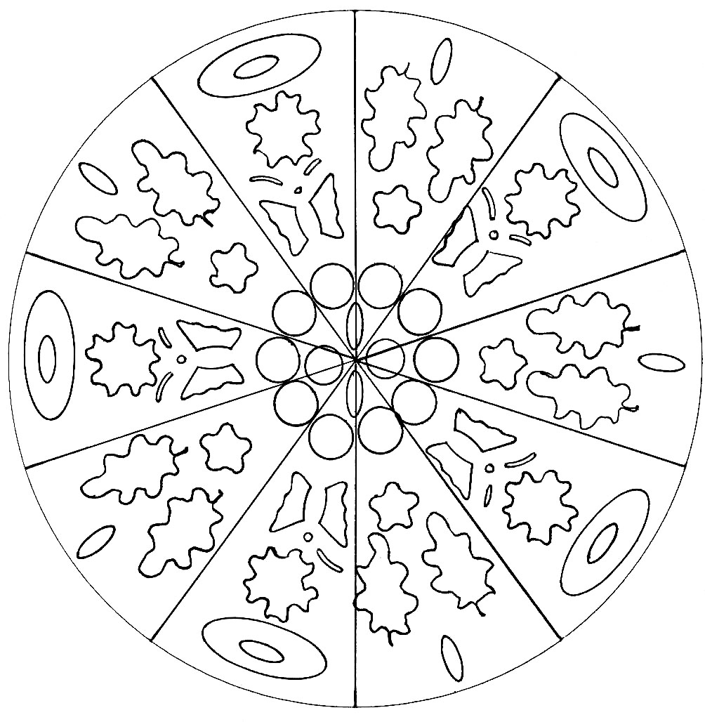 Joli mandala par Domandala (Zen & Antistress)
