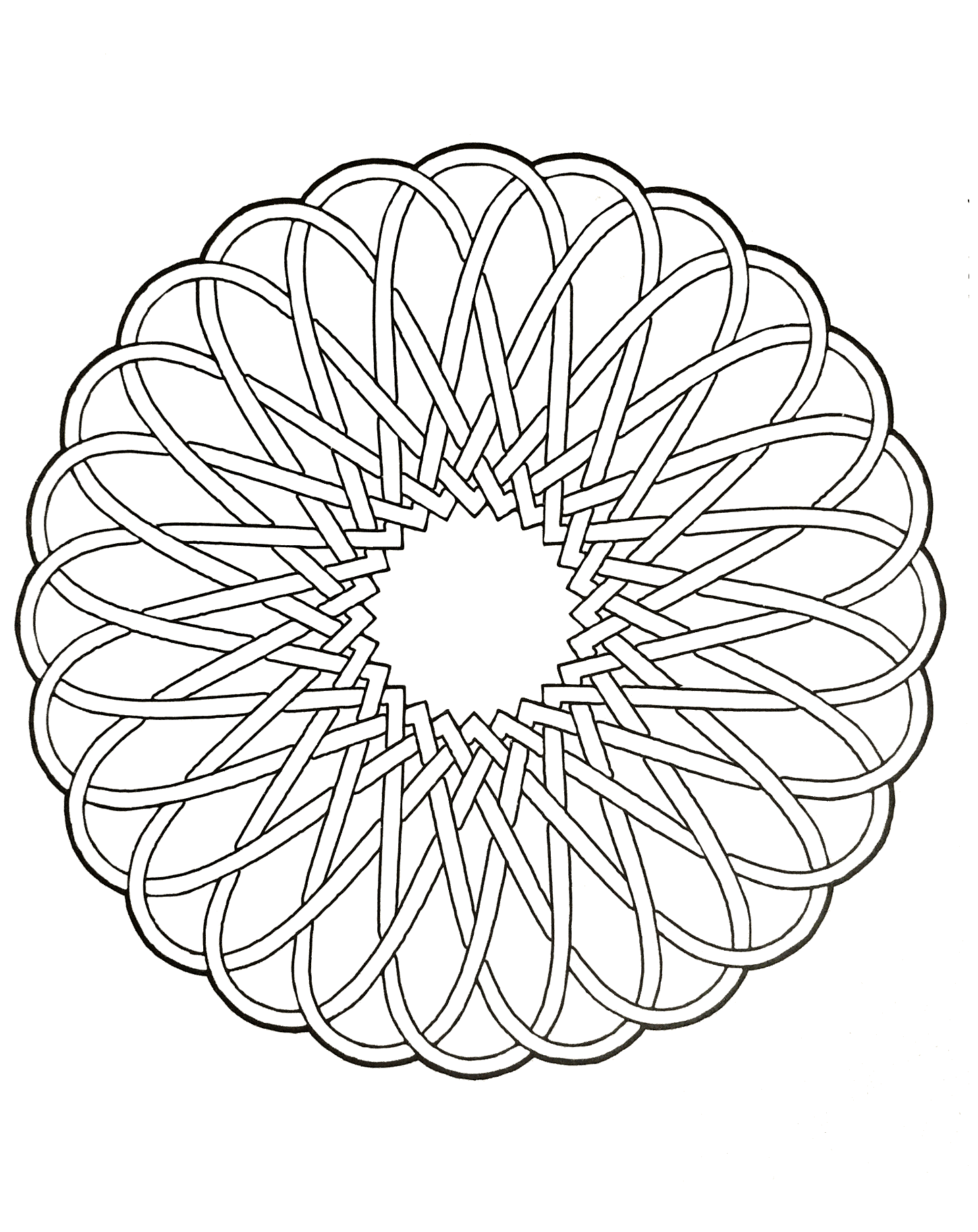 Mandala hipnótico (Zen & Antistress)