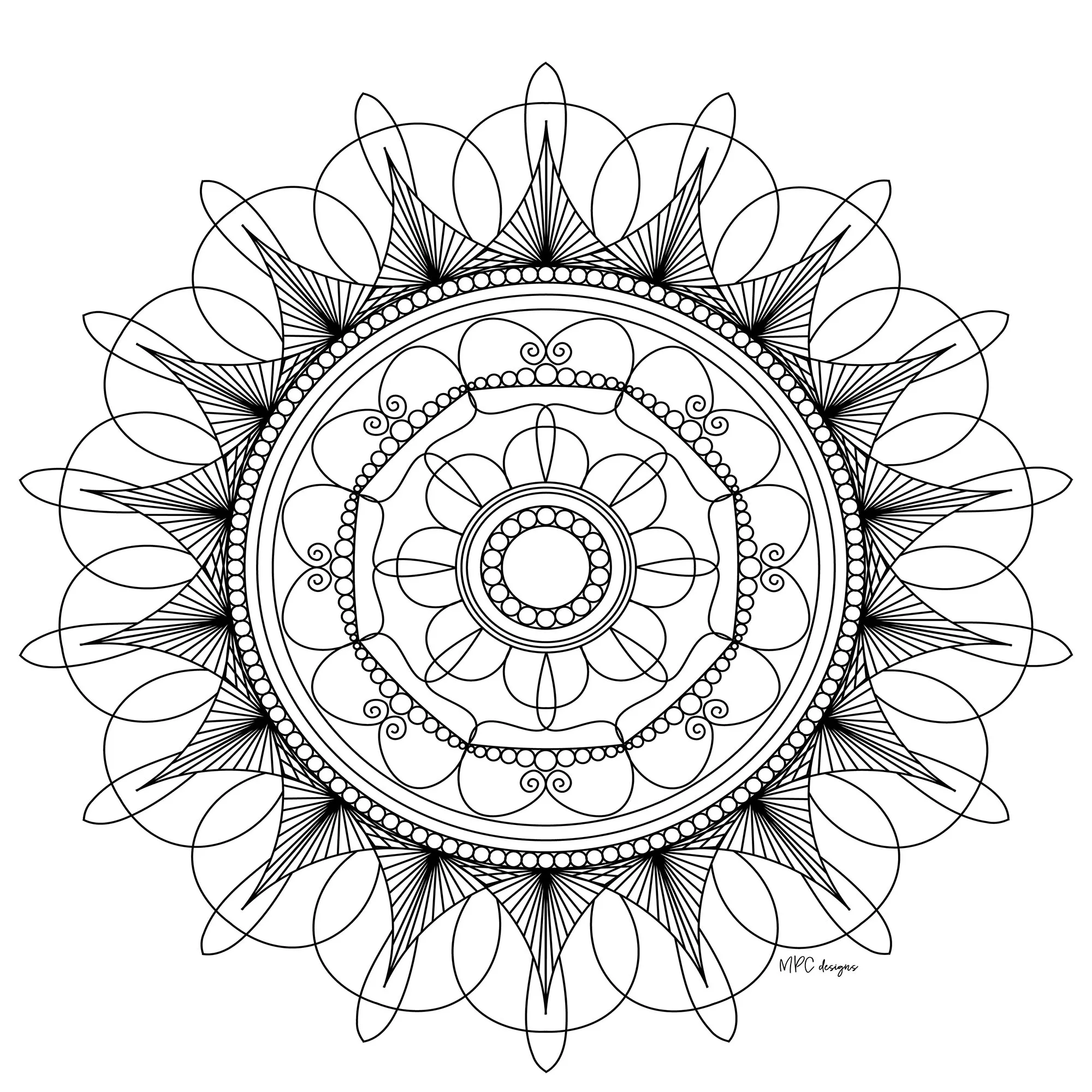 Mandala desestresante (Zen & Antistress)