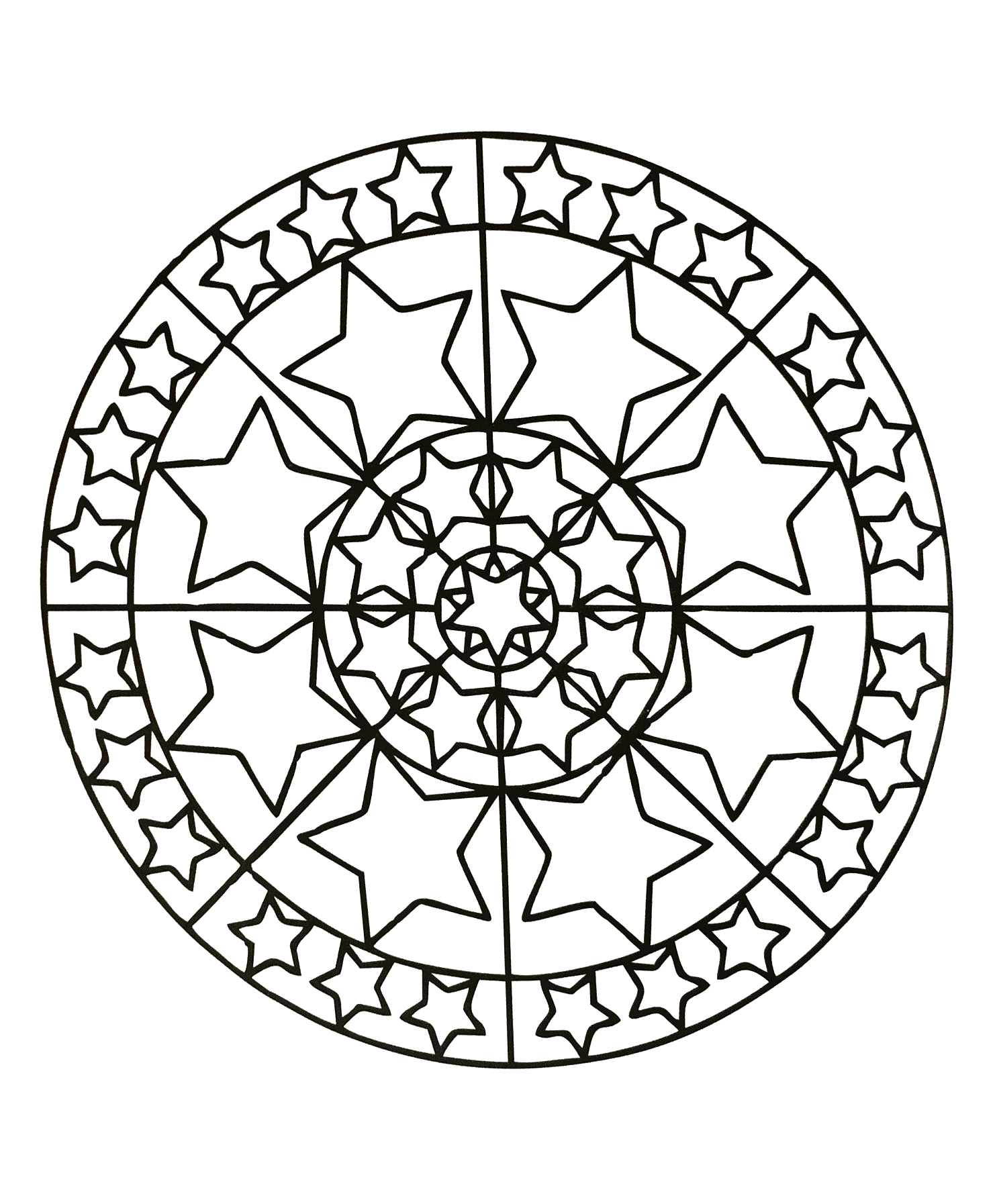 Zen & Antistress : Mandala estelar Zen & Antistress : Mandala estelar