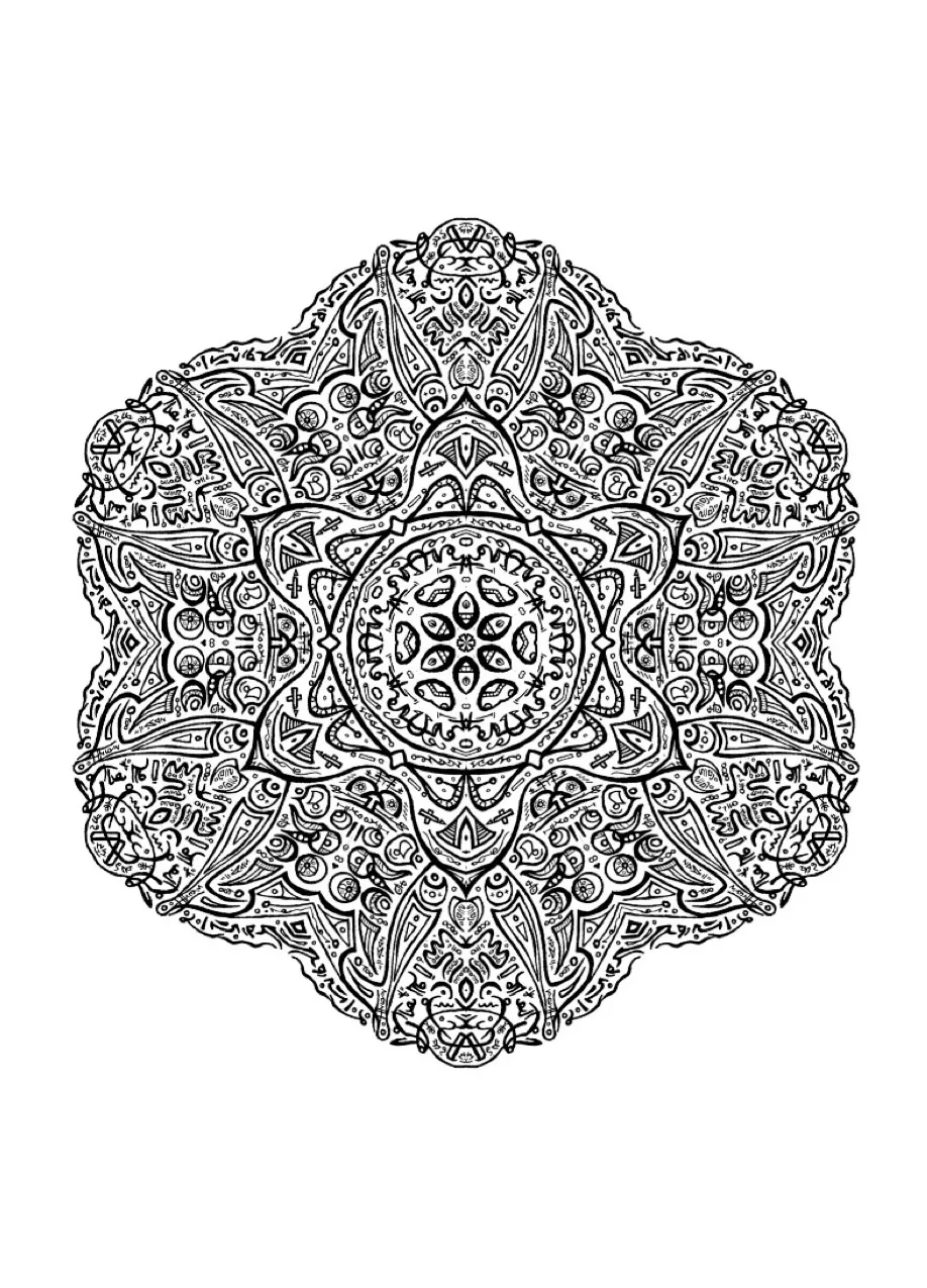 Mandala-a-colorier-zen-relax-gratuit (13) (Zen & Antistress)