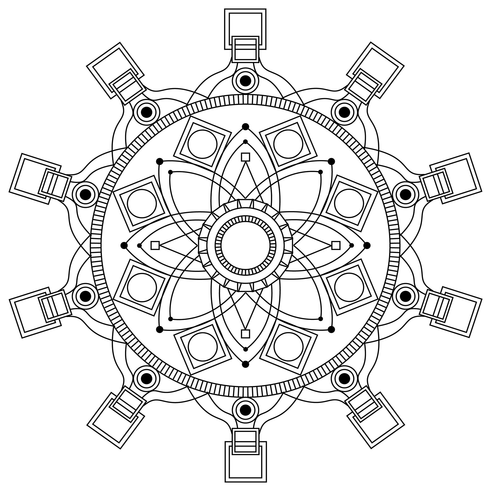 Zen & Antistress : Mandala par MPC Design Zen & Antistress : Mandala par MPC Design