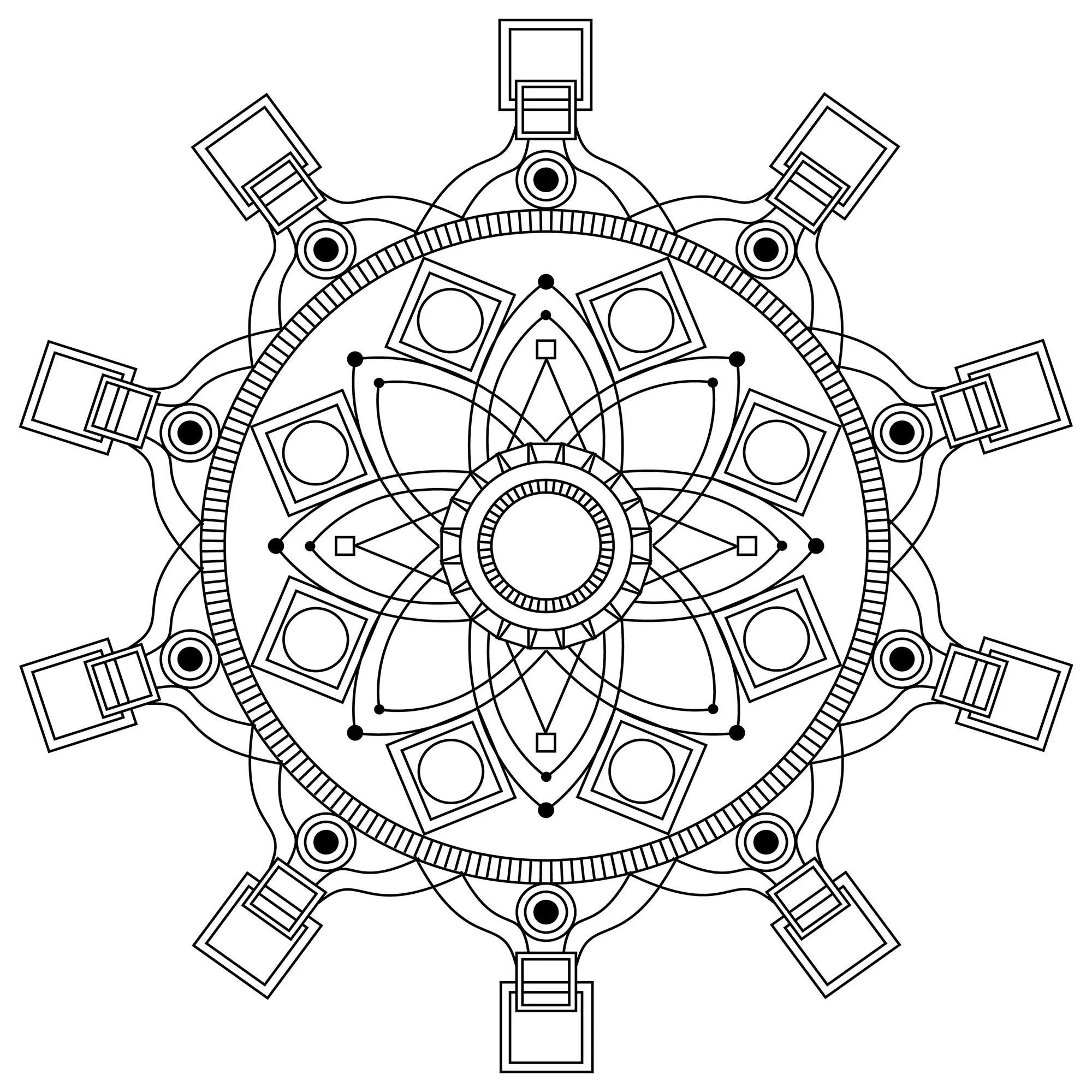 Mandala par MPC Design (Zen & Antistress)