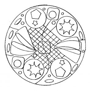 Mandala sencillo by Domandala (Zen & Antistress)