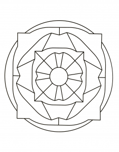 Mandala de flores