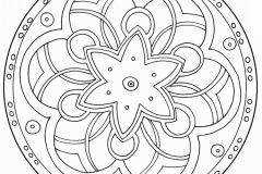 Mandala A Colorier Zen Relax Gratuit  4 