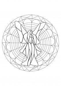 Mandala geométrico de ensueño
