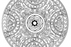 Mandala A Colorier Zen Relax Gratuit  14 