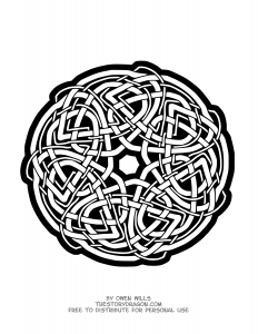 Mandala Celta De Owen Wills
