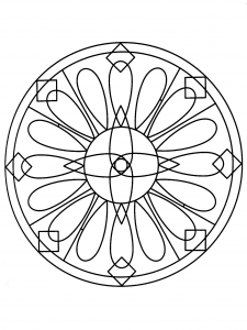 Mandala Muy Regular