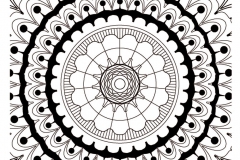 Mandala A Colorier Zen Relax Gratuit  9 