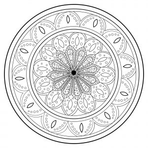 Mandala Relajante antiestrés (Zen & Antistress)