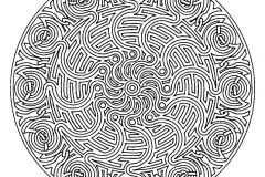 Mandala A Colorier Zen Relax Gratuit  1 