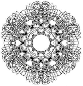 Mandala "amour