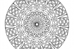 Mandala A Colorier Zen Relax Gratuit  4 