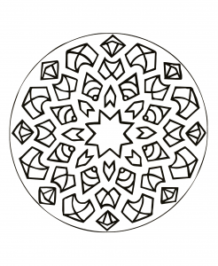 Mandala "estallidos de alegría